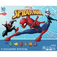 Grickalice s okusom voća Spider-Man, u vrećicama, bez glutena, HNK