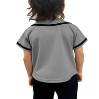 Dječji Baseball i softball dres na kopčanje za sport i uniforme momčadi lige, hipsterske košulje izrađene u SAD-u