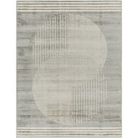 Umjetnički tkalci floransa geometrijska prostirka, svijetlo siva, 9'10 14 '