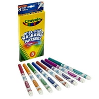 Ultra čisti perivi flomasteri od filca, tanki vrh, svijetle boje, u kutiji, kutije