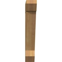 Ekena Millwork 1 2 W 18 d 22 h Tradicionalna sloja glatka glatka nosača, zapadnjački crveni cedar