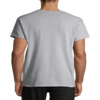 Grafička majica za muškarce Heather siva koju je spasila Grupa A. I., Plus Size