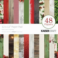 Kaisercraft Paper Pad 12 X12 48 PKG-BASECOAT Božić
