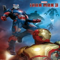 Kinematografski svemir-Iron Man - zidni plakat s drvenim magnetskim okvirom, 22.375 34