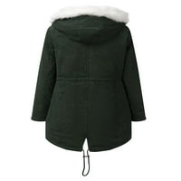 Ženska Vanjska odjeća, jednobojna jakna, kardigan kaput, vanjski Kaputi, ležerni zeleni