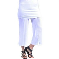 Udomna odjeća Ženski elastični struk Rastezanje Capri hlača