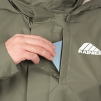 Vrhunska Muška vodootporna prozračna kišna jakna s dugim rukavima od čempresa iz A-liste