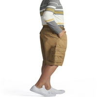 Kratke teretne hlače s pojasom, veličine 4 i haski