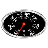 Termometar poklopca roštilja, indikator topline, zamjenski majstor za roštilj 99 8 1