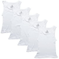 Bijeli dresovi za dječake od 5 komada, veličine od 5 komada