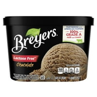 Breyers bez laktoze bez čokoladnog sladoleda 1. kvadrat