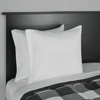 Osnove crno -bijelog kariranog kreveta u vrećici koordinirajući set za posteljinu, kraljica