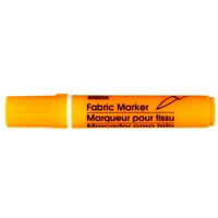 Marker-četkica za tkaninu, fluorescentna narančasta pigmentirana tinta