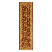 Cvjetni vuneni tepih od slonovače 2 '6 14'