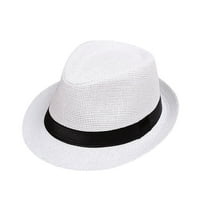 Rasprodaja; dječja ljetna sunčana kapa za plažu Jazz Panama Fedora gangsterska kapa višebojna