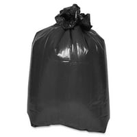 Posebna kupnja, 8434715, teške vreće za smeće niske gustoće, karton, Crna, galon