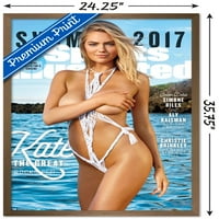 Sports Illustrated: SwimCuit Edition - Plakat zida na poklopcu Kate Upton, 22.375 34 uokviren