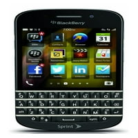 Restaured Blackberry Q SQN100- 16GB Sprint OS mobitel - Black