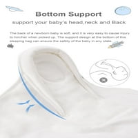 Pamučna deka za novorođenčad s uzorkom iz crtića umotana u štitnik za vrat u obliku slova HPV