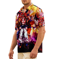Havajska majica za dječake i muškarce s printom, ležerna havajska košulja kratkih rukava s gumbima, havajska košulja za plažu za