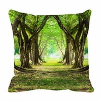 Magic Forest Green Decor krevet navlake za jastuke s patentnim zatvaračem veličina jastučnice