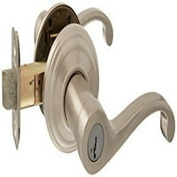Pametni ključ za zaključavanje ulaznih vrata od 740 do 15 inča s zasunom i brušenim niklom