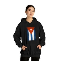 Majica s kapuljačom s kubanskom zastavom, veličine od 5 inča